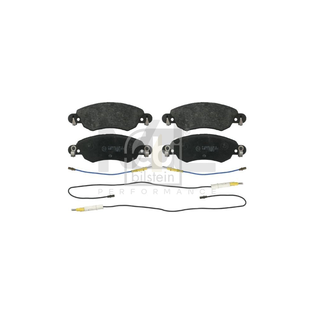 Febi Bilstein 16416 Brake Pad Set For Citroën C5 I Hatchback Front Axle, Incl. Wear Warning Contact | ML Performance Car Parts