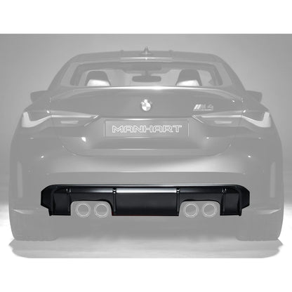 MANHART CARBON REAR DIFFUSER M PERFORMANCE FOR BMW G8X M3 / M4 (COMPETITION / CSL)