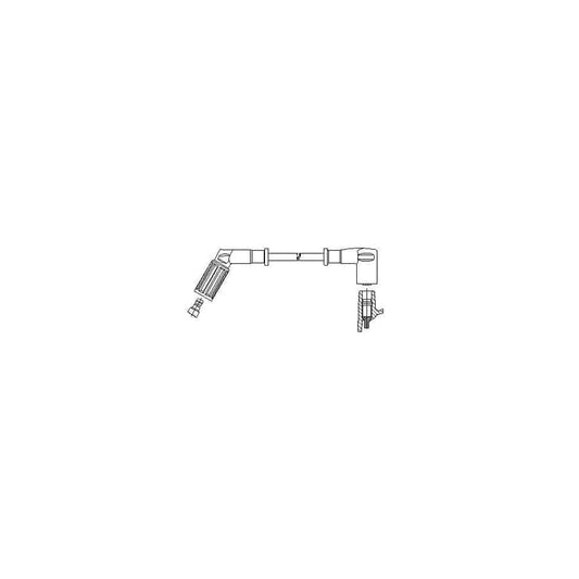 Bremi 652/51 Ignition Lead For Fiat Panda I Hatchback (141)