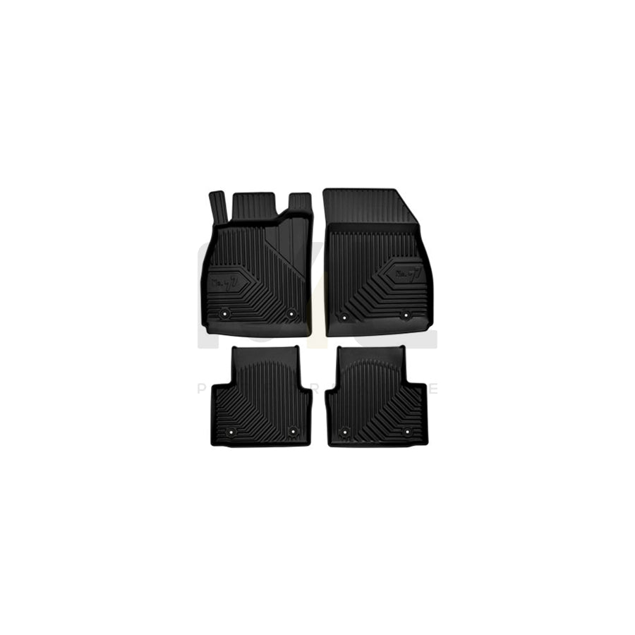 FROGUM Tailored 77408524 Floor mat set for OPEL INSIGNIA Elastomer, Front and Rear, Quantity: 4, Black | ML Performance Car Parts