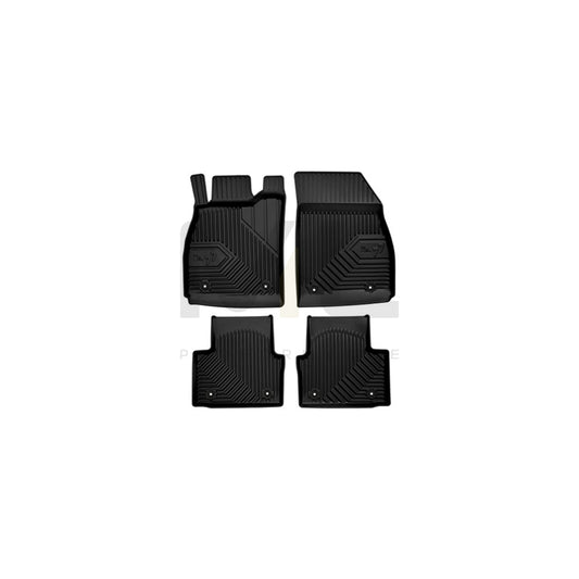 FROGUM Tailored 77408524 Floor mat set for OPEL INSIGNIA Elastomer, Front and Rear, Quantity: 4, Black | ML Performance Car Parts