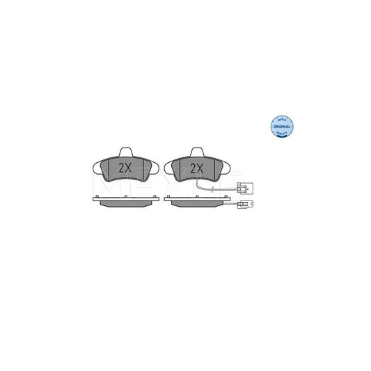 Meyle 025 234 1015/B Brake Pad Set