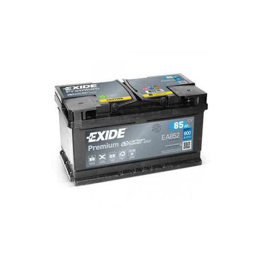 Exide EA852 Premium Carbon Boost 85AH 800A Car Battery | ML Performance UK Car Parts