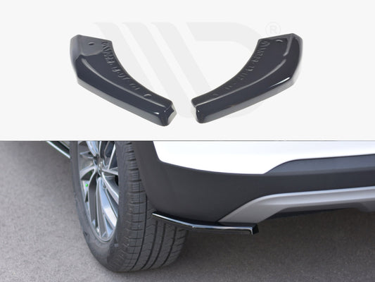 Maxton Design HY-TU-3F-RSD1T Rear Side Splitters Hyundai Tucson MK3 Facelift (2018-up) | ML Performance UK Car Parts