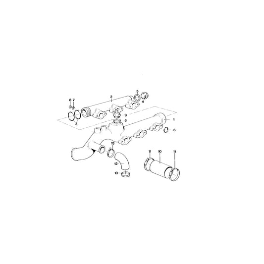 Genuine BMW 11531304331 E26 Hose (Inc. M1) | ML Performance UK Car Parts