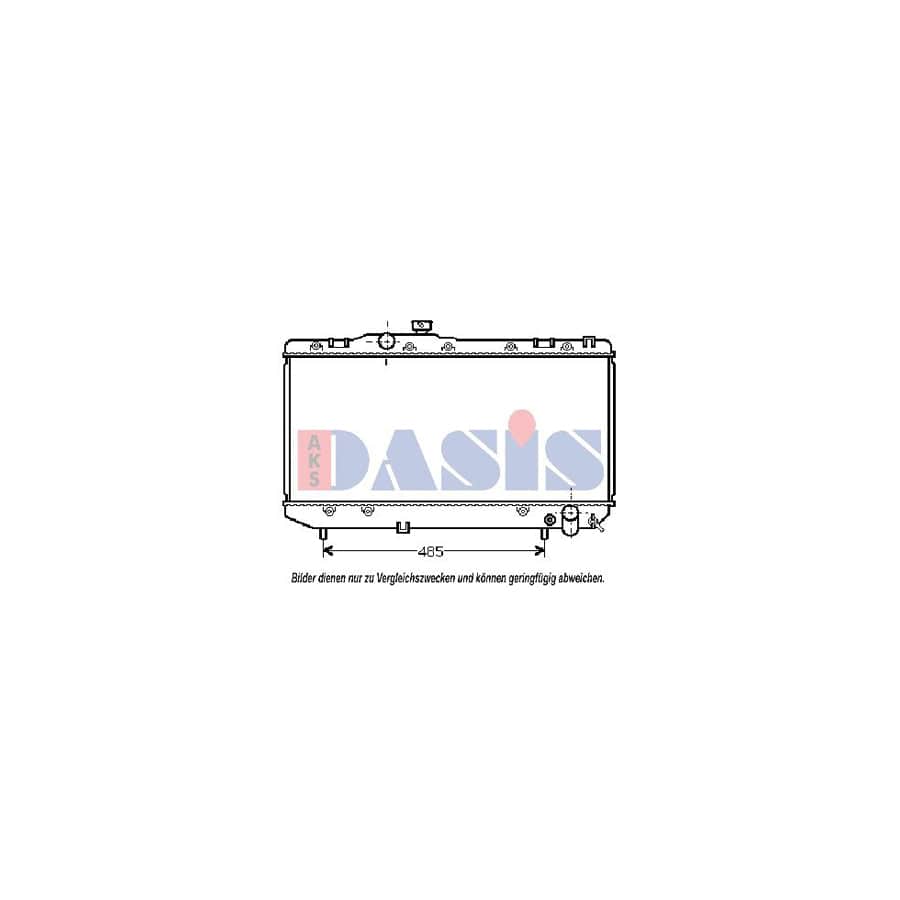 AKS Dasis 211580N Engine Radiator For Toyota Celica | ML Performance UK