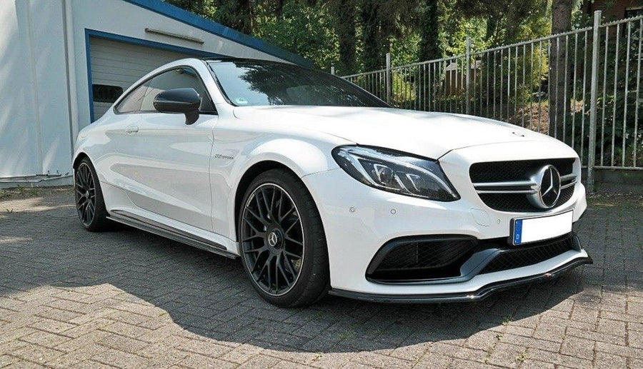 Maxton Design Mercedes Benz C63 AMG W205 Coupe Front Splitter V.1