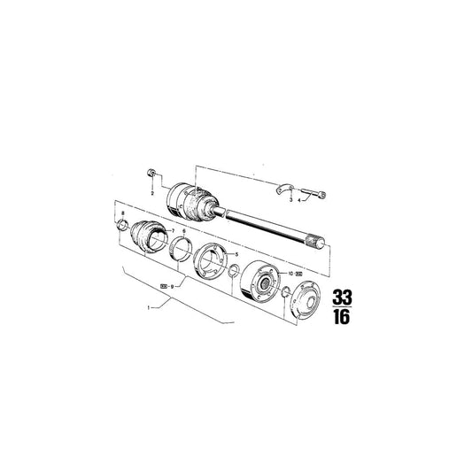Genuine BMW 7119919998 Fillister-Head Screw M10X70 (Inc. 2500, 3.0S & 2800Bav) | ML Performance UK Car Parts