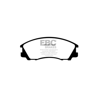 EBC DP1531 Hyundai Terracan Ultimax Front Brake Pads 2 | ML Performance UK Car Parts
