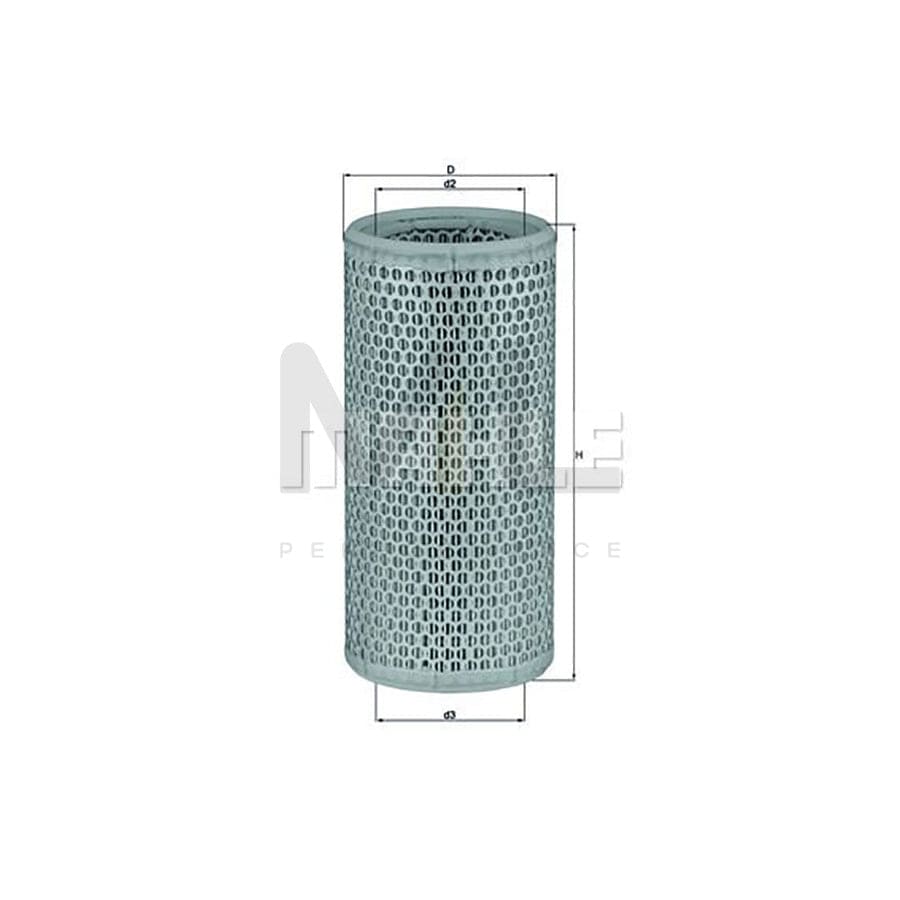 MAHLE ORIGINAL LX 502 Air Filter Filter Insert | ML Performance Car Parts