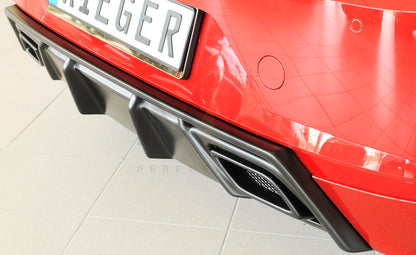 Rieger 00027101 SEAT KJ Rear Diffuser (Ibiza FR & Ibiza) 5 | ML Performance UK Car Parts