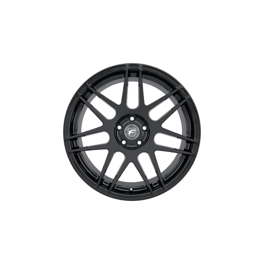 Forgestar F15178044P35 17x8 F14 Semi Concave 5x112 ET35 BS5.9 Gloss Black Performance Wheel