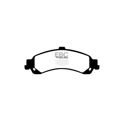 EBC DP41635R Cadillac Chevrolet Gmc Yellowstuff Rear Brake Pads 2 | ML Performance UK Car Parts
