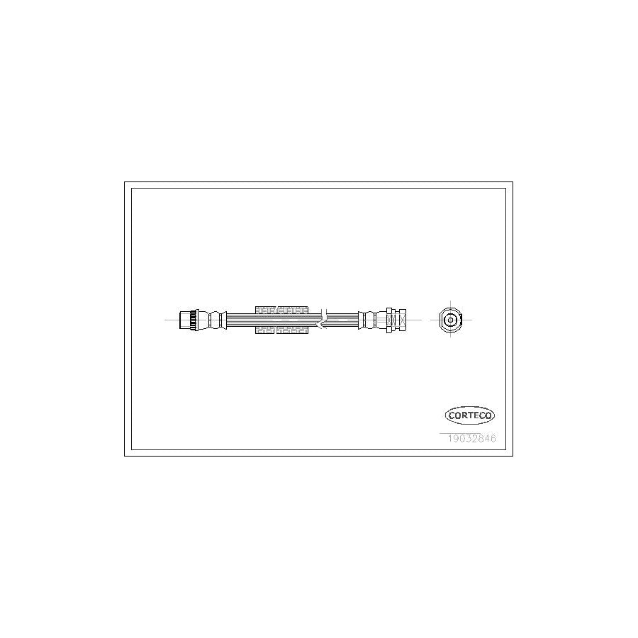 Corteco 19032846 Brake Hose | ML Performance UK