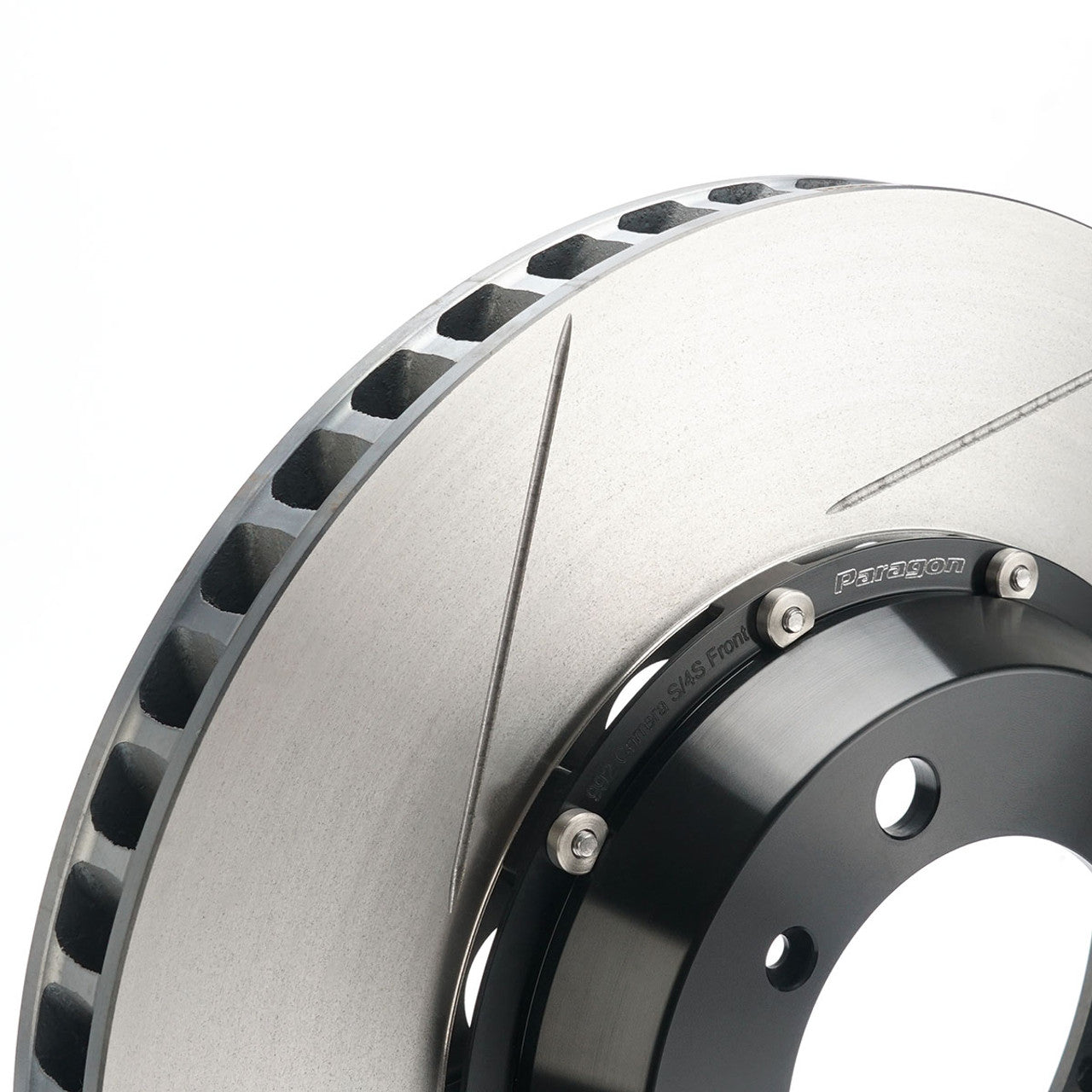 Paragon 2-Piece Brake Discs Front Pair 350mm x 34mm (13.78" x 1.34") - Porsche 718 Boxster / Cayman GTS 4.0