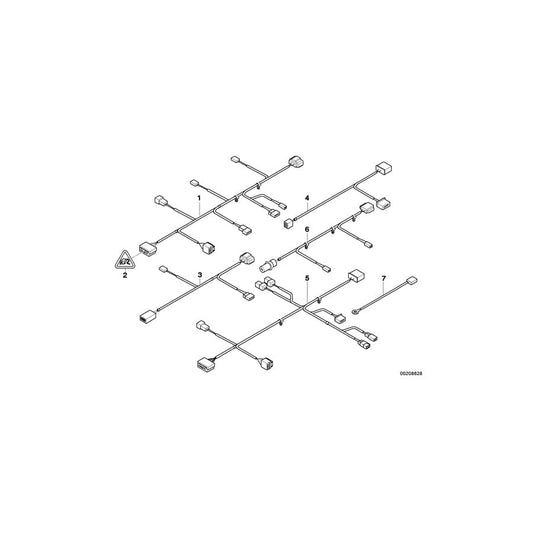 Genuine BMW 61129123794 E93 Wiring Set Seat, Driver'S Side (Inc. 325i, 328i & 335i) | ML Performance UK Car Parts