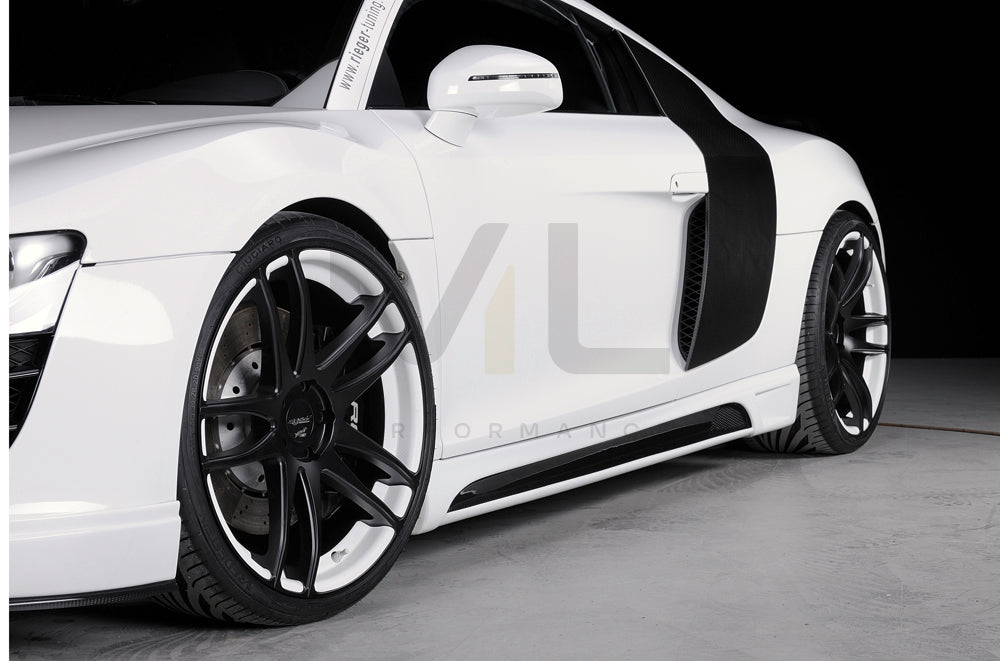 Rieger 00099806 Audi R8 Left Side Skirt 2 | ML Performance UK Car Parts