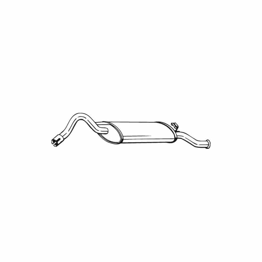 Bosal 220-651 Rear Silencer