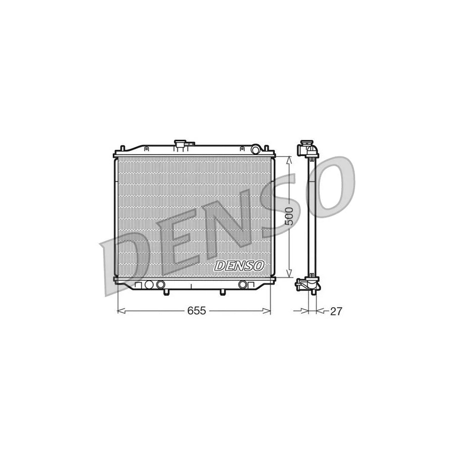 Denso DRM46020 Drm46020 Engine Radiator For Nissan Terrano Ii Off-Road (R20) | ML Performance UK