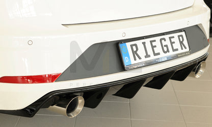 Rieger 00088135 SEAT 5F Leon FR Rear Diffuser 2 | ML Performance UK Car Parts