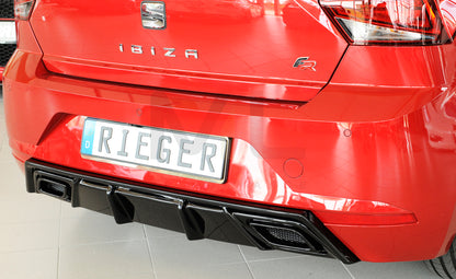 Rieger 00088166 SEAT KJ Rear Diffuser (Ibiza FR & Ibiza) 5 | ML Performance UK Car Parts