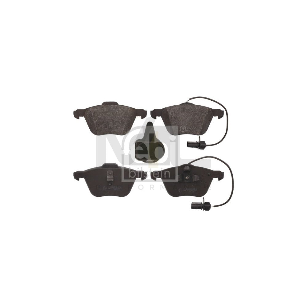 Febi Bilstein 16629 Brake Pad Set Front Axle, Incl. Wear Warning Contact | ML Performance Car Parts