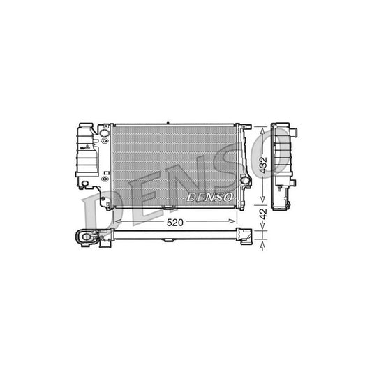 Denso DRM05065 Drm05065 Engine Radiator For Bmw 5 Series | ML Performance UK