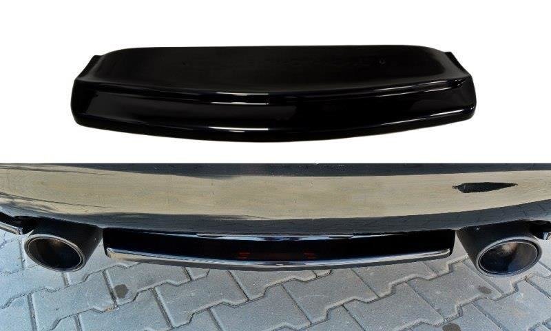 Maxton Design IN-QX-70-1F-RD1T Central Rear Splitter Infiniti QX70 | ML Performance UK Car Parts