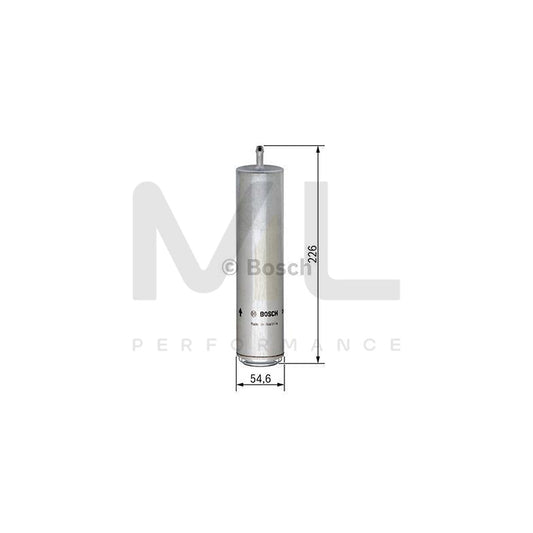 BOSCH Fuel Pipe Filter 0450906457  (N 6457) Fits BMW MINI | ML Car Parts UK | ML Performance