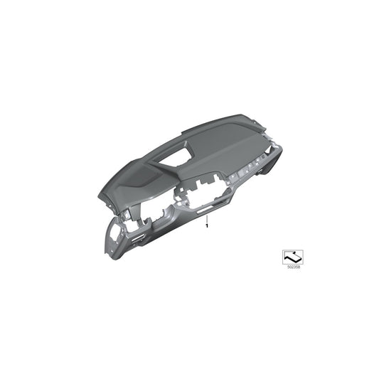 Genuine BMW 51457997960 G05 Instrument Panel Leather COFFEE (Inc. X5 30iX, X5 M50iX & X5 45eX) | ML Performance UK