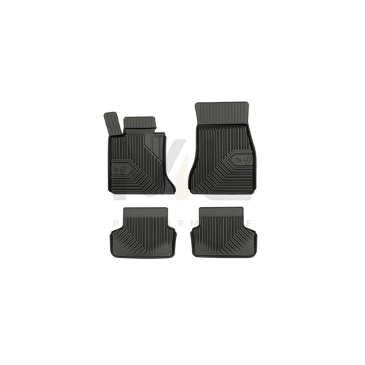FROGUM Tailored, No.77 77407718 Floor mat set for BMW 5 Series Elastomer, Front and Rear, Quantity: 4, Black | ML Performance Car Parts