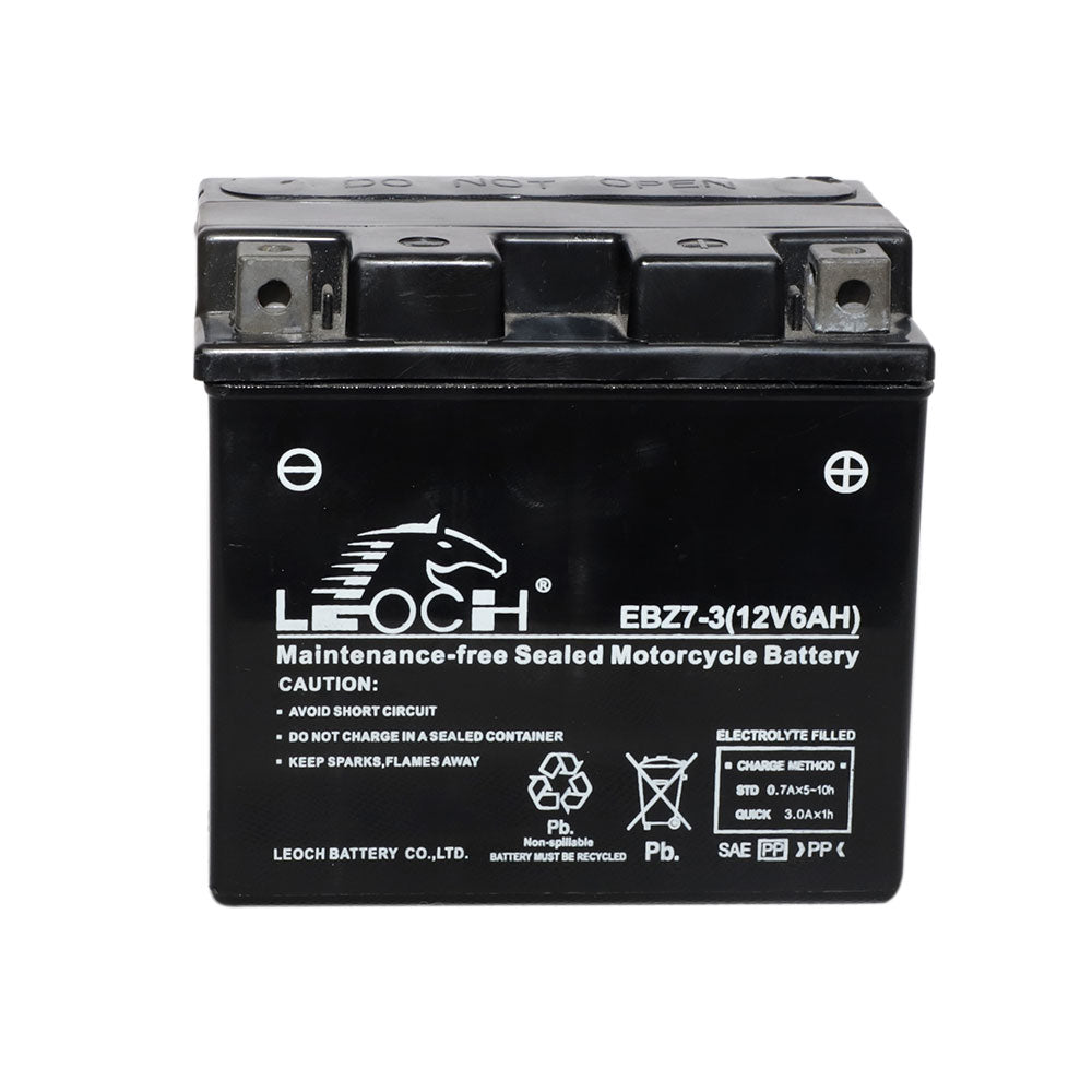 LT7-3 Leoch Powerstart AGM Motorcycle Battery | ML Performance UK Car Parts