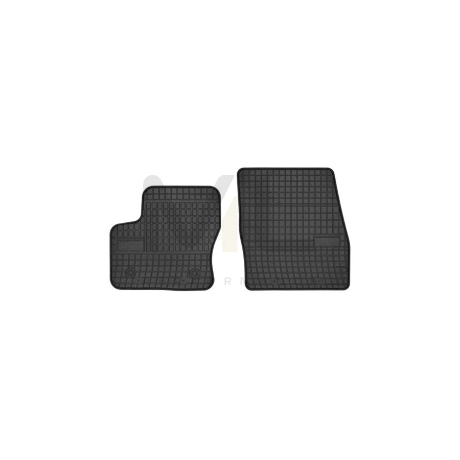 FROGUM Tailored D0315 Floor mat set Elastomer, Front, Quantity: 2, Black | ML Performance Car Parts