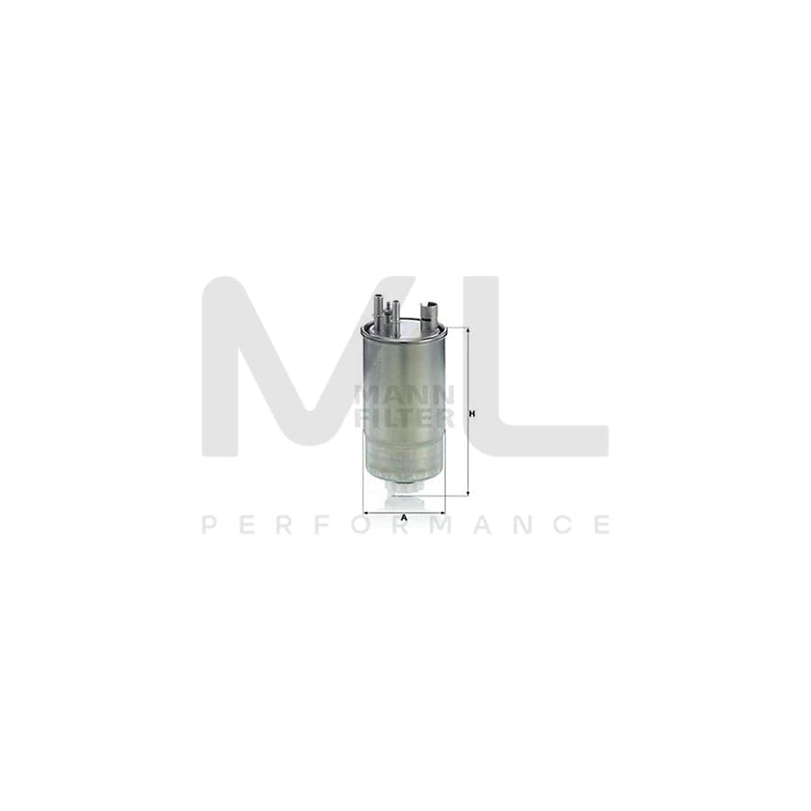MANN-FILTER WK 853/24 Fuel filter In-Line Filter | ML Performance Car Parts