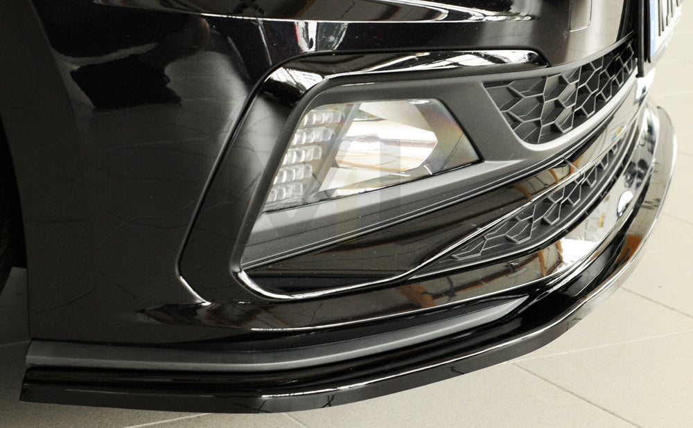 Rieger 00088167 VW Polo AW Front Splitter (Inc. Polo AW GTI) 9 | ML Performance UK Car Parts