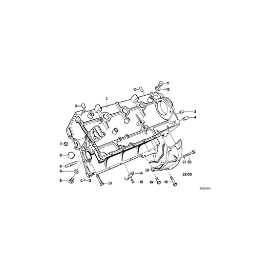 Genuine BMW 11421319573 Torx Bolt M6X16 10.9 (Inc. E30 M3) | ML Performance UK Car Parts