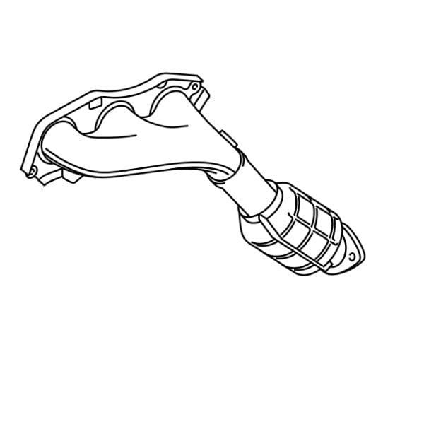 Genuine Lexus 17150-31120 IS Phase 2 N/S Exhaust Manifold