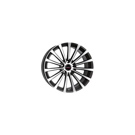 Borbet BLX 9.5x19 ET40 BLX 95940112572,5BPM Matt Black Polished Wheel | ML Performance UK Car Parts