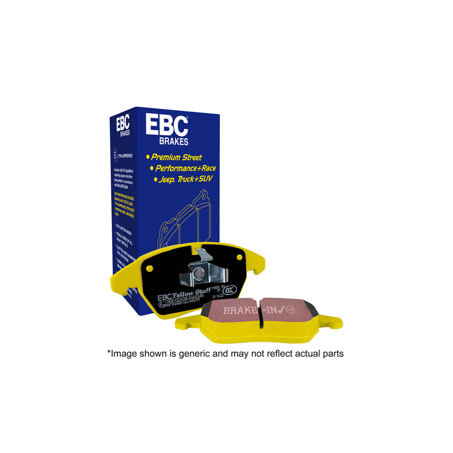 EBC DP42375R Alpine Yellowstuff Rear Brake Pads - Brembo Caliper (Inc. A110 & A110 S) 1 | ML Performance UK Car Parts