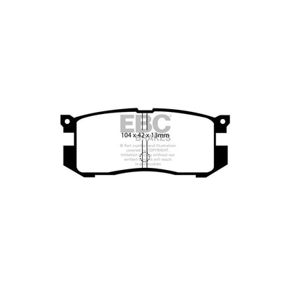 EBC PD40K779 Ford Mazda Ultimax Pad & Plain Disc Kit (Inc. Probe & 626) 3 | ML Performance UK Car Parts