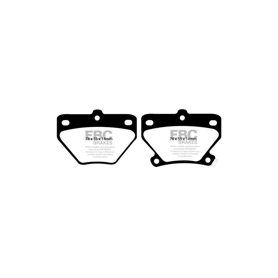 EBC PLK1781 Toyota Celica Yellowstuff Pads and Brake Line Performance Pack - Sumitomo Caliper 3 | ML Performance UK Car Parts