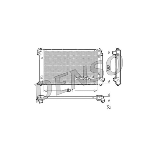 Denso DRM50019 Drm50019 Engine Radiator For Toyota Corolla | ML Performance UK