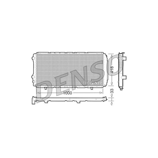 Denso DRM09075 Drm09075 Engine Radiator | ML Performance UK