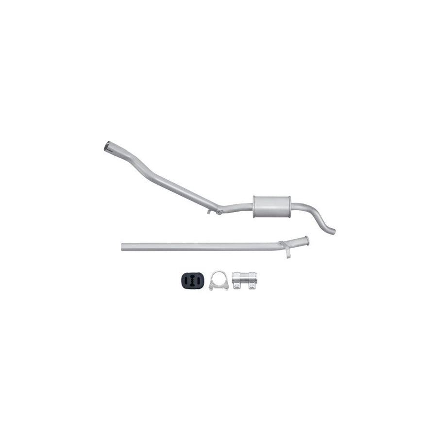 Hella 8LD 366 028-631 Rear Silencer For Fiat Tipo Hatchback (160)