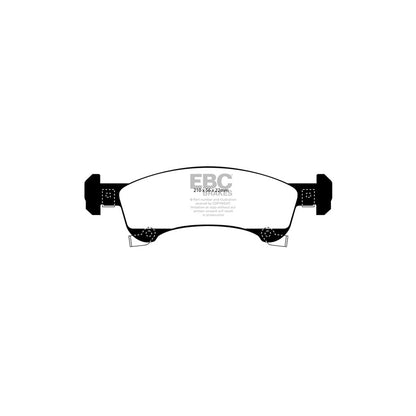 EBC DP41651R Ford Lincoln Yellowstuff Front Brake Pads (Inc. Expedition & Navigator) 2 | ML Performance UK Car Parts