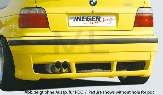 Rieger 00049067 BMW 3 Series E36 Rear Bumper 1 | ML Performance UK Car Parts