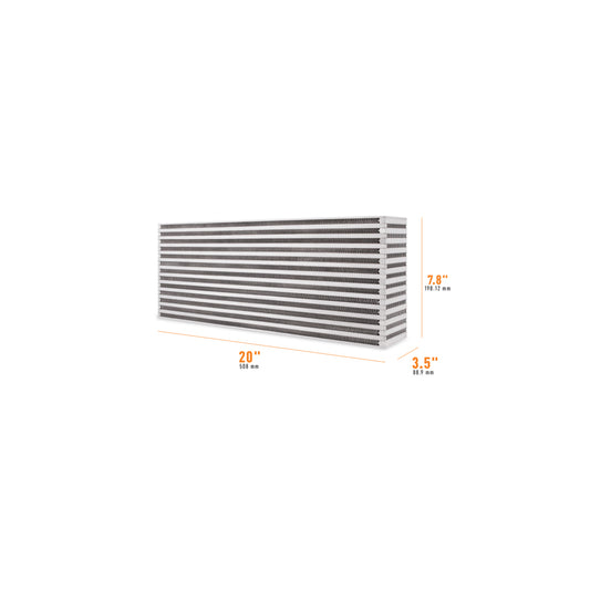 Mishimoto MMUIC-14 Universal Air-to-Air Intercooler Core - 20in / 7.8in / 3.5in