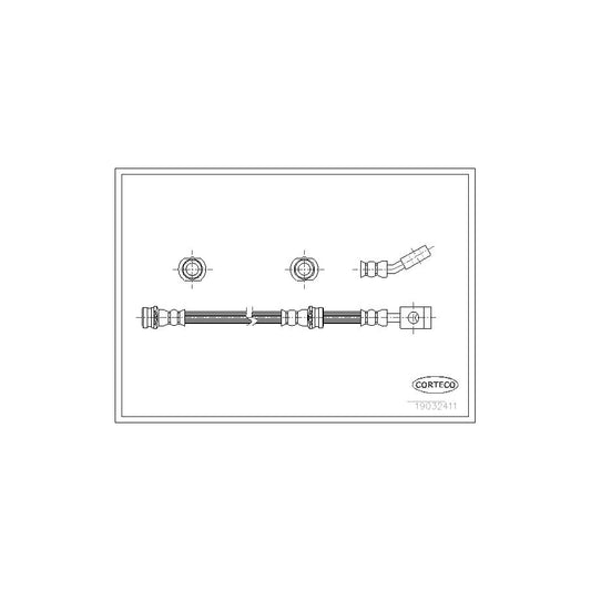 Corteco 19032411 Brake Hose | ML Performance UK