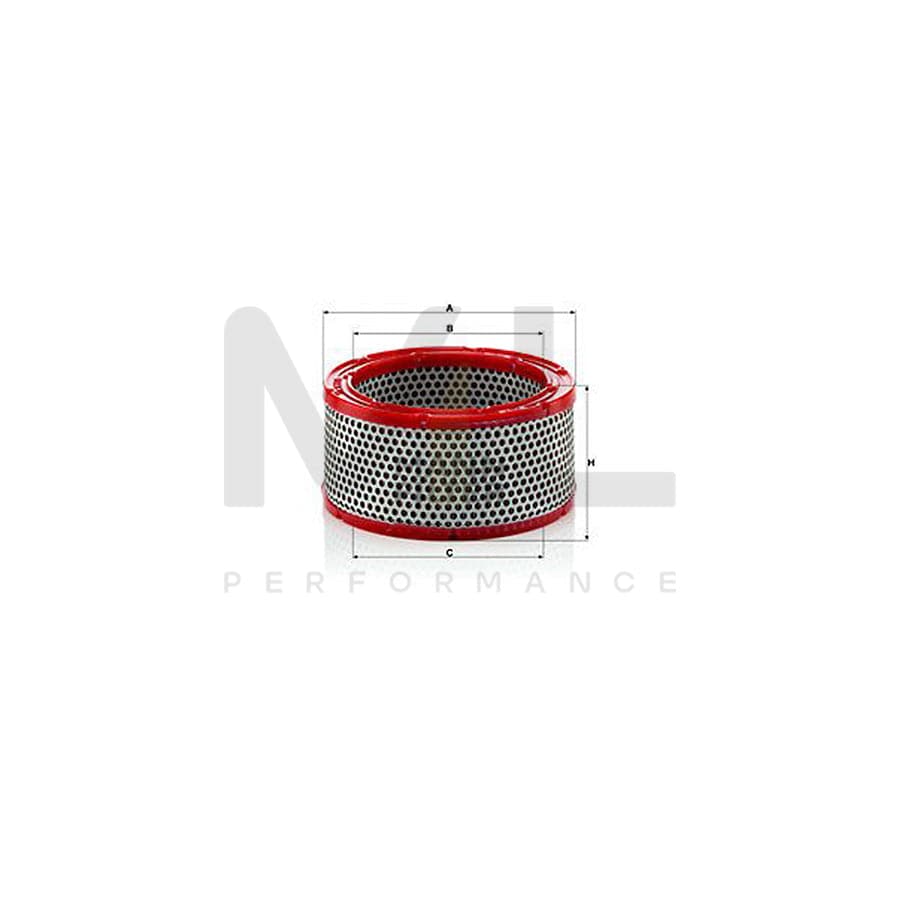 MANN-FILTER C 1633/1 Air Filter Filter Insert | ML Performance Car Parts