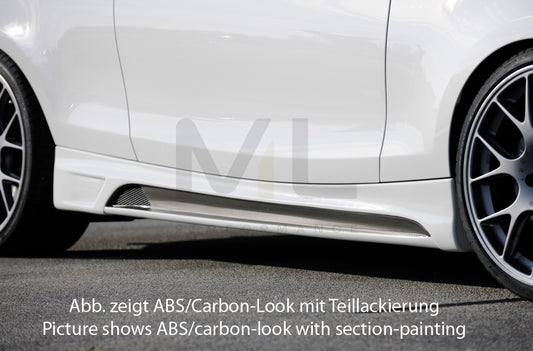 Rieger 00099132 BMW 1 Series E81 E82 E88 Side Skirt 1 | ML Performance UK Car Parts